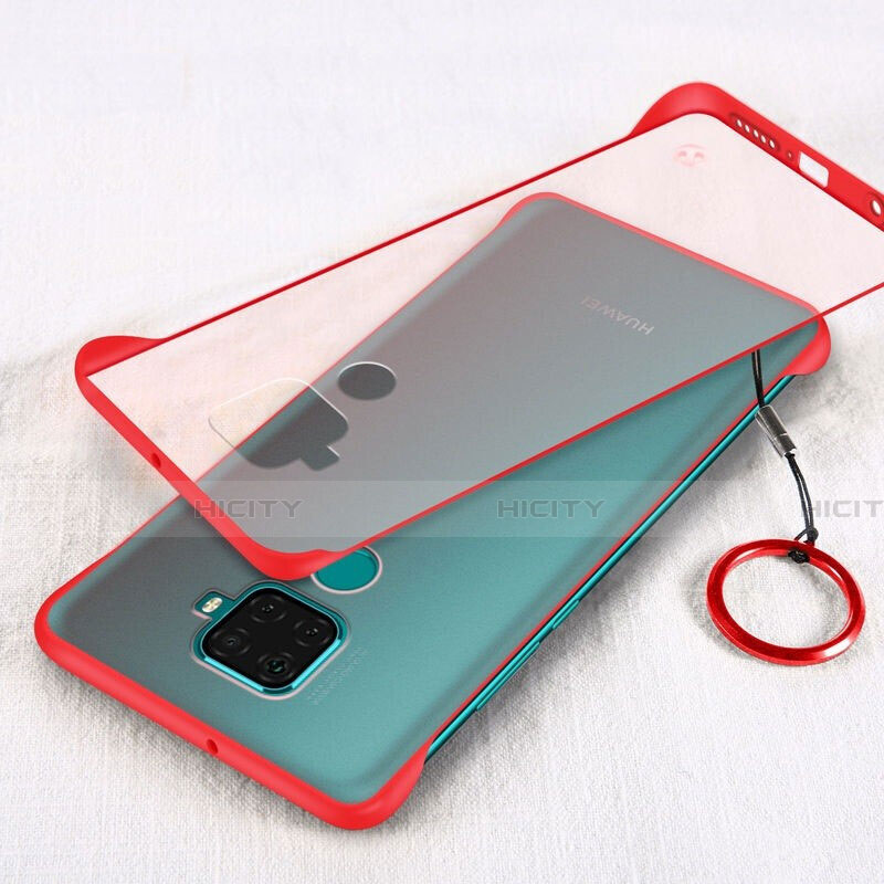 Handyhülle Hülle Crystal Tasche Schutzhülle H02 für Huawei Mate 30 Lite Rot Plus