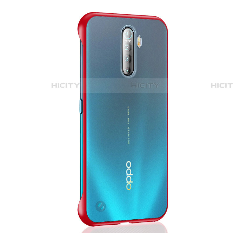 Handyhülle Hülle Crystal Tasche Schutzhülle H02 für Oppo Reno Ace Rot Plus