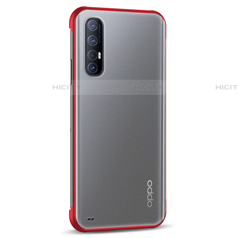 Handyhülle Hülle Crystal Tasche Schutzhülle H02 für Oppo Reno3 Pro Rot