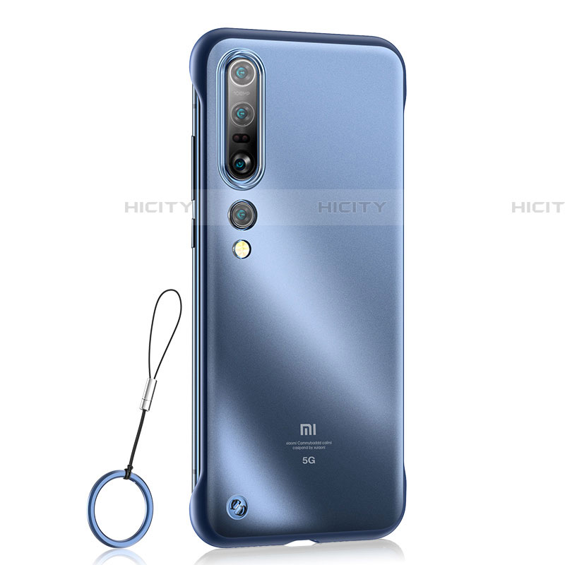 Handyhülle Hülle Crystal Tasche Schutzhülle H02 für Xiaomi Mi 10 Pro Blau