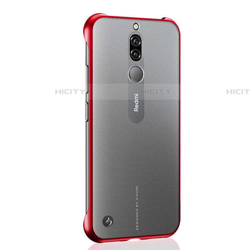 Handyhülle Hülle Crystal Tasche Schutzhülle H02 für Xiaomi Redmi 8 Rot Plus