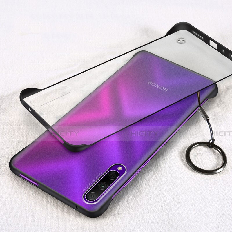 Handyhülle Hülle Crystal Tasche Schutzhülle H03 für Huawei Honor 9X Pro Schwarz