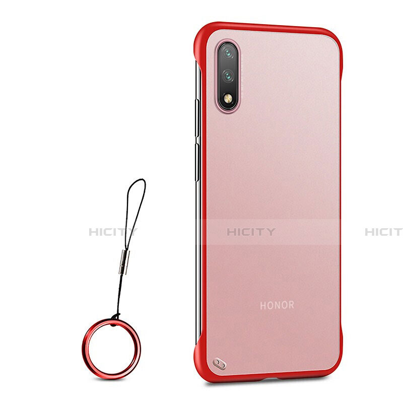 Handyhülle Hülle Crystal Tasche Schutzhülle H03 für Huawei Honor 9X Rot