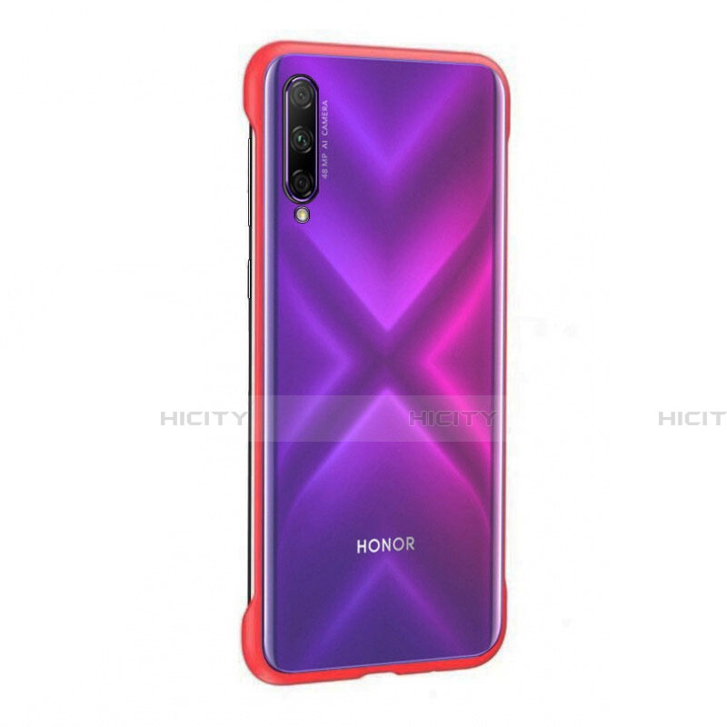 Handyhülle Hülle Crystal Tasche Schutzhülle H04 für Huawei Honor 9X Pro Rot