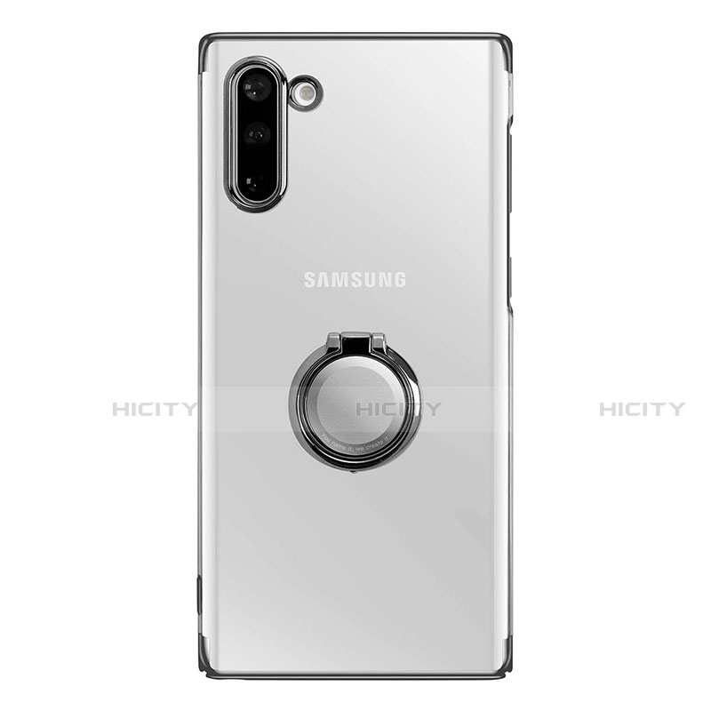 Handyhülle Hülle Crystal Tasche Schutzhülle mit Magnetisch Fingerring Ständer für Samsung Galaxy Note 10