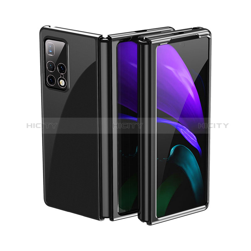 Handyhülle Hülle Crystal Tasche Schutzhülle QH1 für Huawei Mate X2 Schwarz