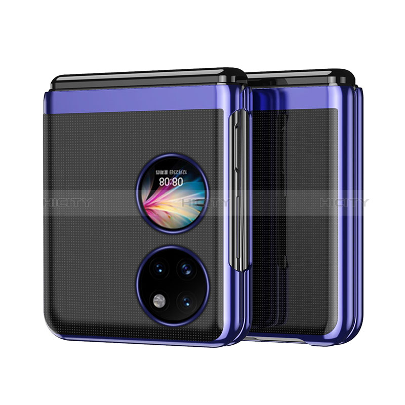 Handyhülle Hülle Crystal Tasche Schutzhülle QH1 für Huawei P60 Pocket groß