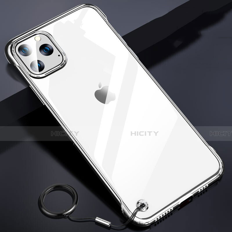 Handyhülle Hülle Crystal Tasche Schutzhülle S01 für Apple iPhone 11 Pro Max Silber Plus