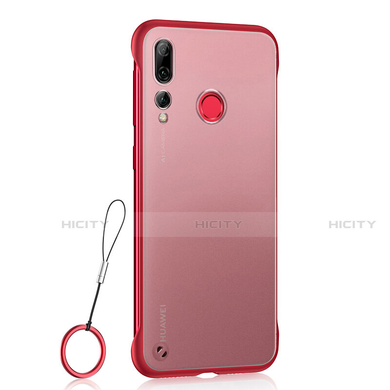 Handyhülle Hülle Crystal Tasche Schutzhülle S01 für Huawei Honor 20 Lite Rot