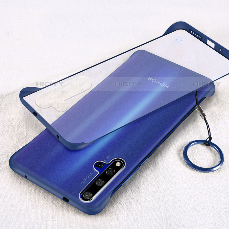 Handyhülle Hülle Crystal Tasche Schutzhülle S01 für Huawei Honor 20S Blau