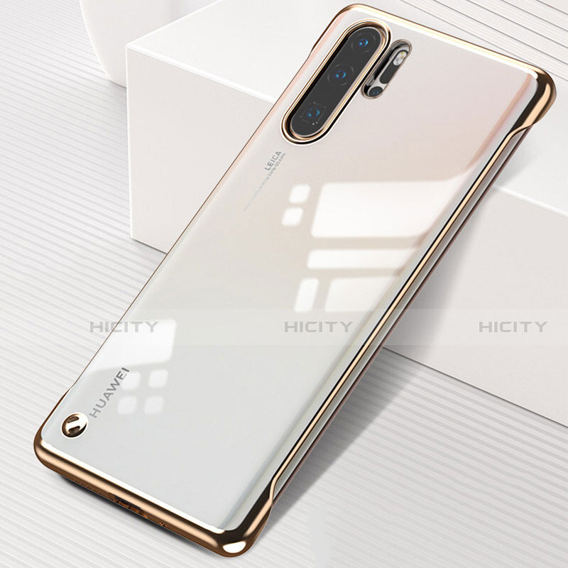 Handyhülle Hülle Crystal Tasche Schutzhülle S01 für Huawei P30 Pro Gold Plus