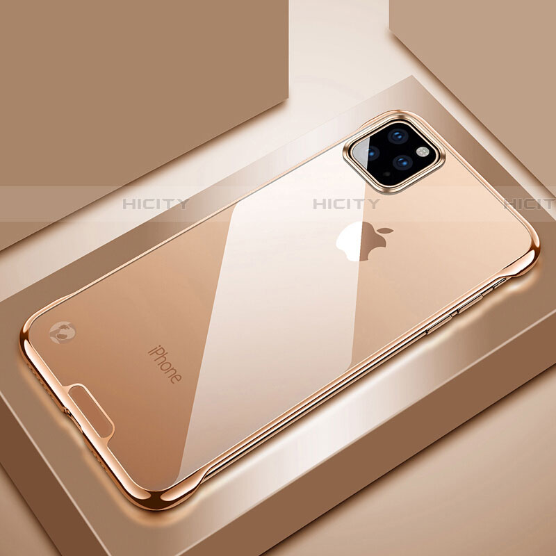 Handyhülle Hülle Crystal Tasche Schutzhülle S02 für Apple iPhone 11 Pro Max Gold