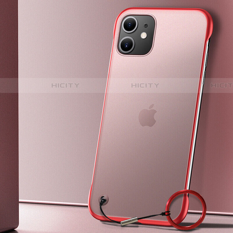 Handyhülle Hülle Crystal Tasche Schutzhülle S02 für Apple iPhone 11 Rot Plus