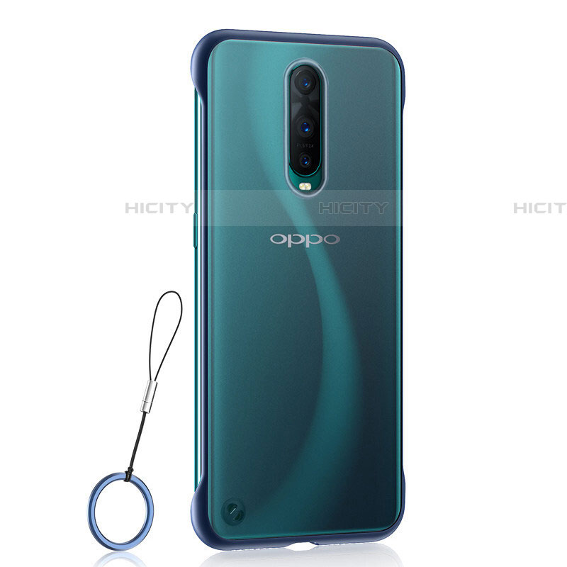 Handyhülle Hülle Crystal Tasche Schutzhülle S02 für Oppo RX17 Pro Blau