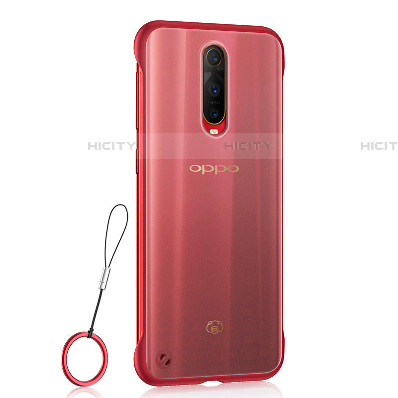 Handyhülle Hülle Crystal Tasche Schutzhülle S02 für Oppo RX17 Pro Rot