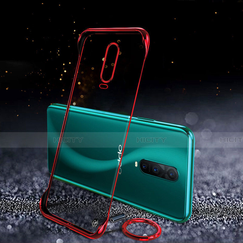Handyhülle Hülle Crystal Tasche Schutzhülle S03 für Oppo R17 Pro Rot Plus