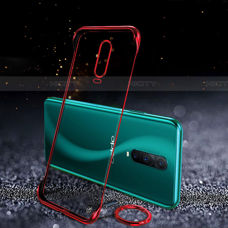 Handyhülle Hülle Crystal Tasche Schutzhülle S03 für Oppo RX17 Pro Rot Plus