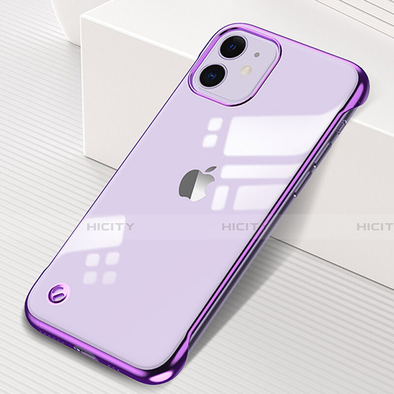 Handyhülle Hülle Crystal Tasche Schutzhülle S05 für Apple iPhone 11 Violett Plus