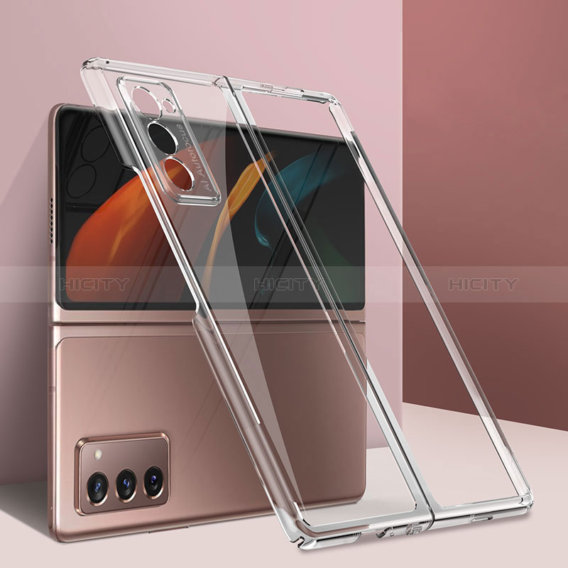 Handyhülle Hülle Crystal Tasche Schutzhülle T01 für Samsung Galaxy Z Fold2 5G Klar