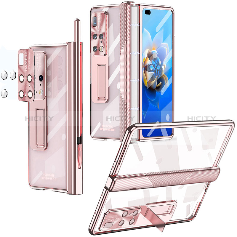 Handyhülle Hülle Crystal Tasche Schutzhülle ZL1 für Huawei Mate X2 Rosegold