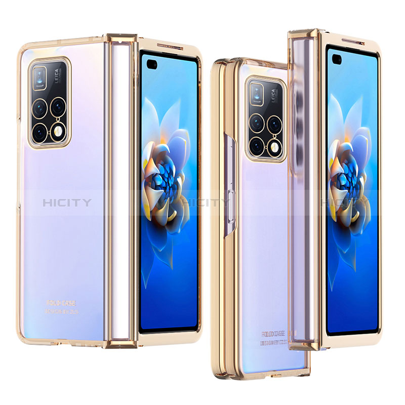 Handyhülle Hülle Crystal Tasche Schutzhülle ZL3 für Huawei Mate X2 Gold