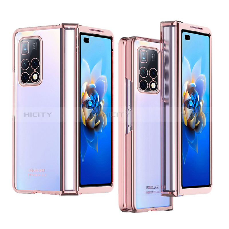 Handyhülle Hülle Crystal Tasche Schutzhülle ZL3 für Huawei Mate X2 Rosegold