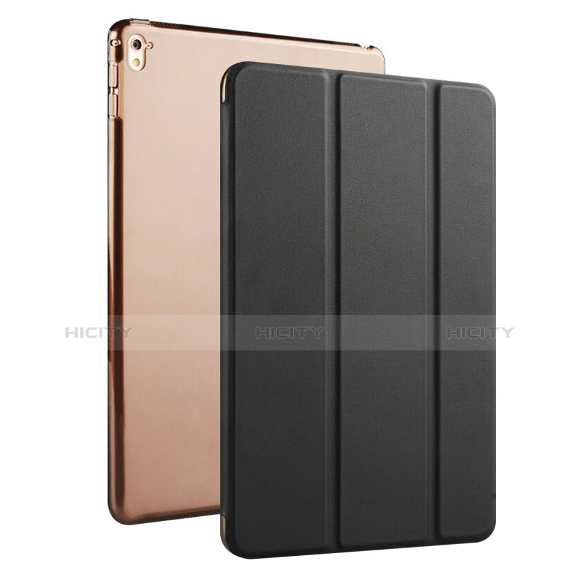 Handyhülle Hülle Flip Stand Tasche Leder für Apple iPad Pro 9.7 Schwarz