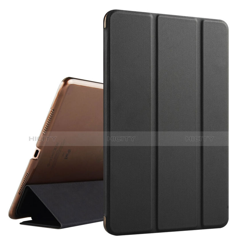 Handyhülle Hülle Flip Stand Tasche Leder für Apple iPad Pro 9.7 Schwarz