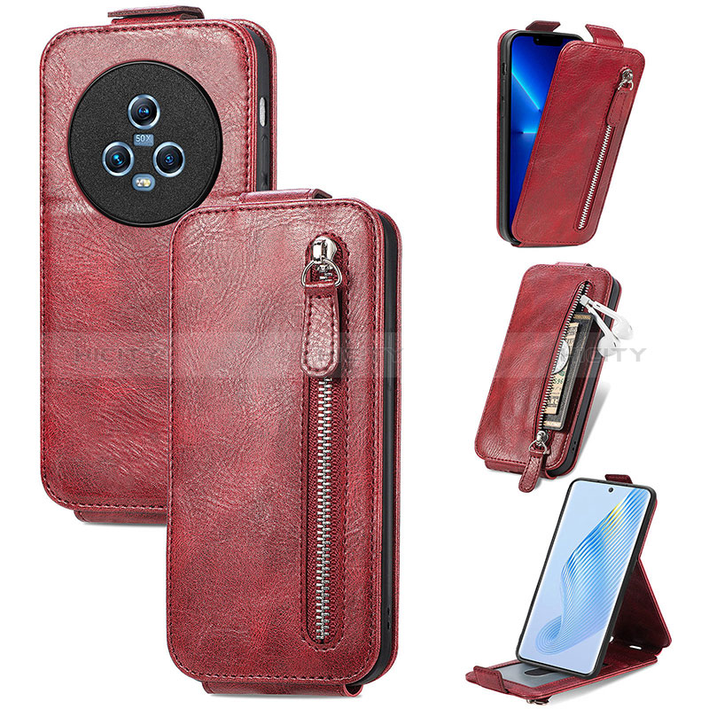 Handyhülle Hülle Flip Tasche Leder für Huawei Honor Magic5 5G