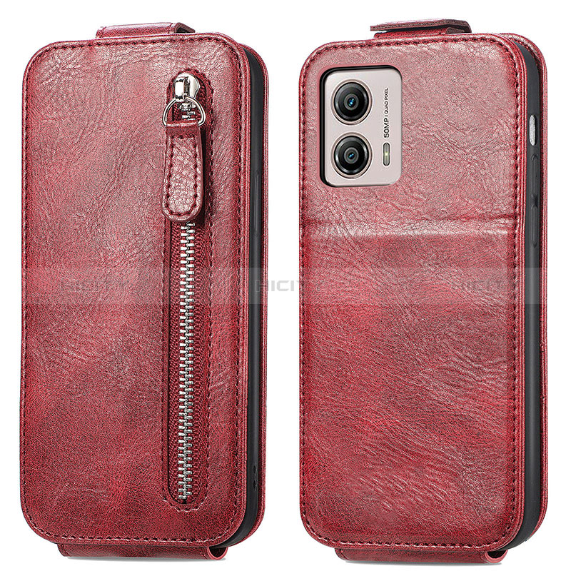 Handyhülle Hülle Flip Tasche Leder für Motorola Moto G53y 5G