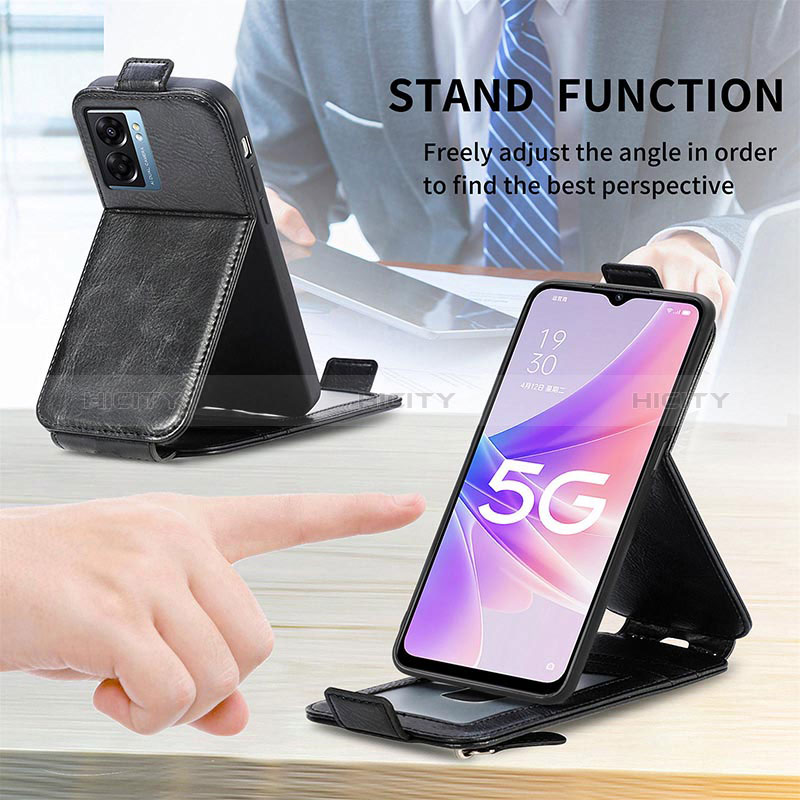 Handyhülle Hülle Flip Tasche Leder für Realme Narzo 50 5G groß