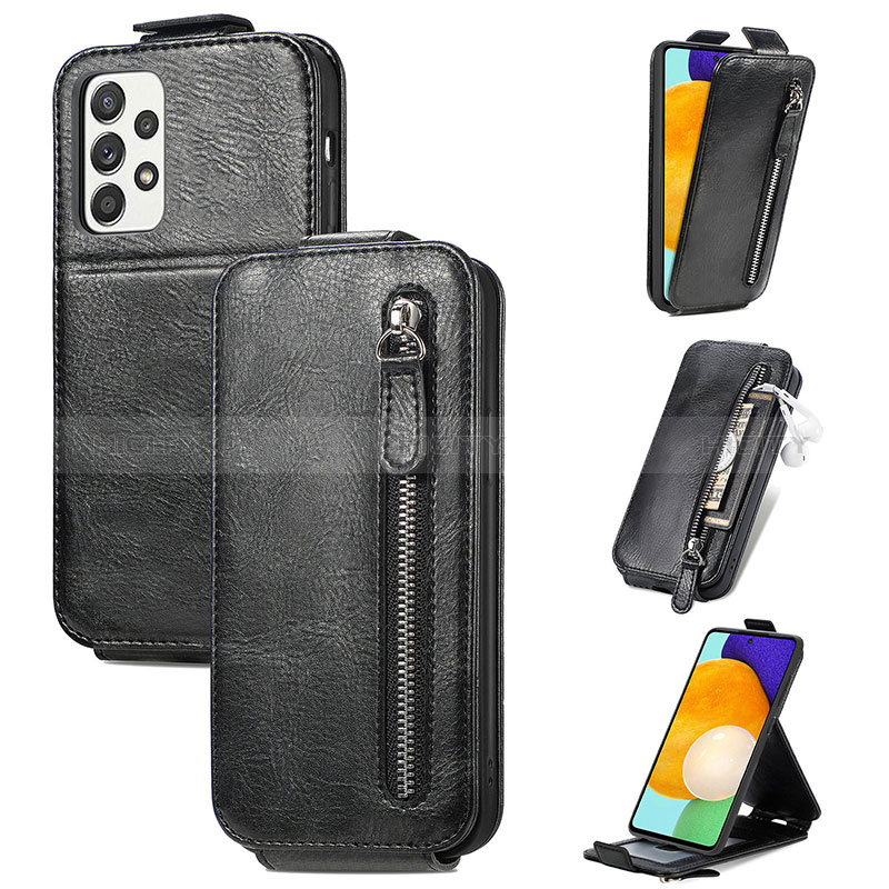 Handyhülle Hülle Flip Tasche Leder für Samsung Galaxy A52s 5G