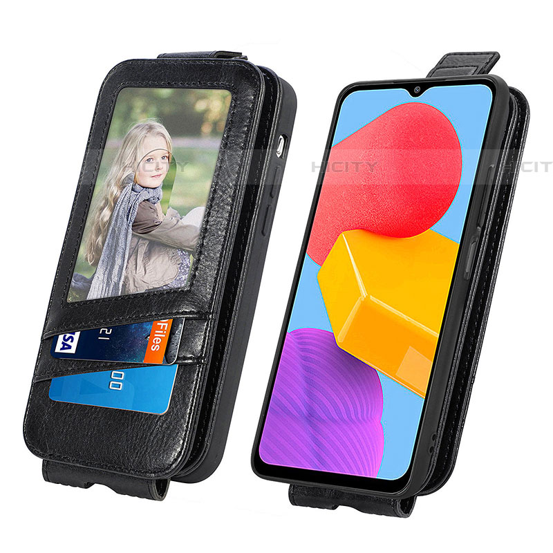 Handyhülle Hülle Flip Tasche Leder für Samsung Galaxy M13 4G