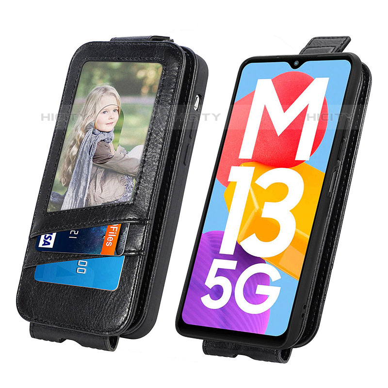 Handyhülle Hülle Flip Tasche Leder für Samsung Galaxy M13 5G