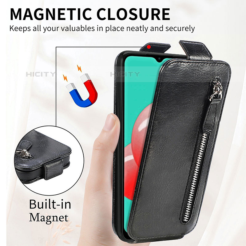 Handyhülle Hülle Flip Tasche Leder für Samsung Galaxy M32 5G