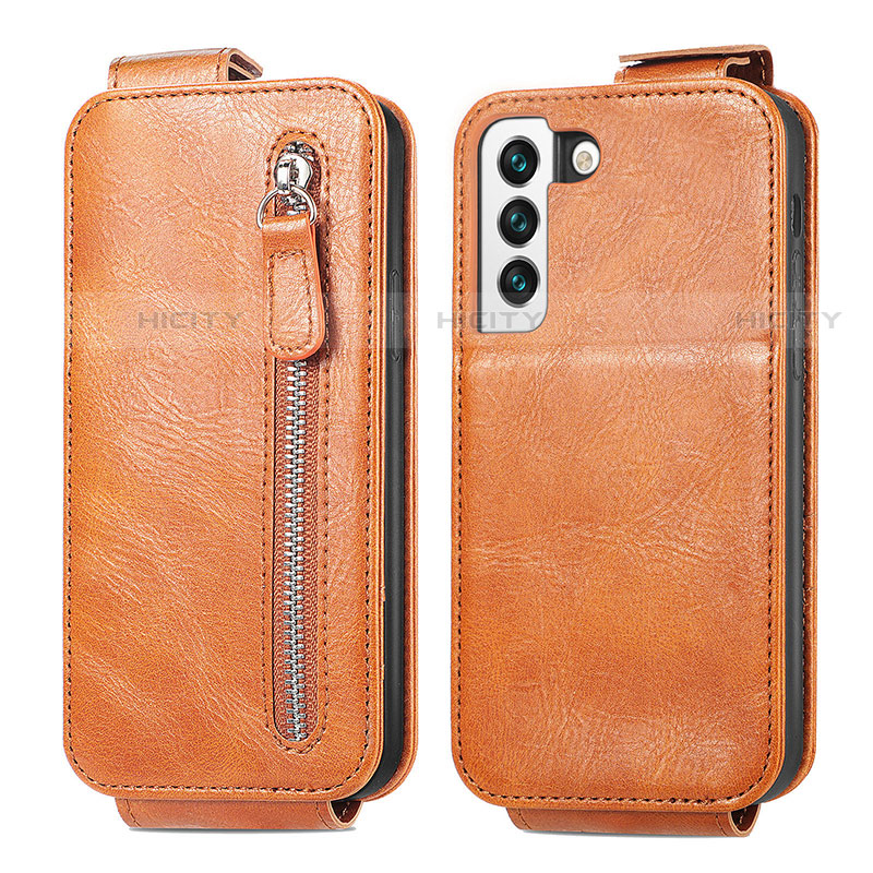 Handyhülle Hülle Flip Tasche Leder für Samsung Galaxy S21 FE 5G groß