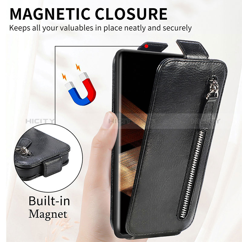 Handyhülle Hülle Flip Tasche Leder für Samsung Galaxy S24 Ultra 5G