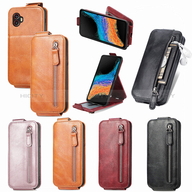 Handyhülle Hülle Flip Tasche Leder für Samsung Galaxy XCover 6 Pro 5G