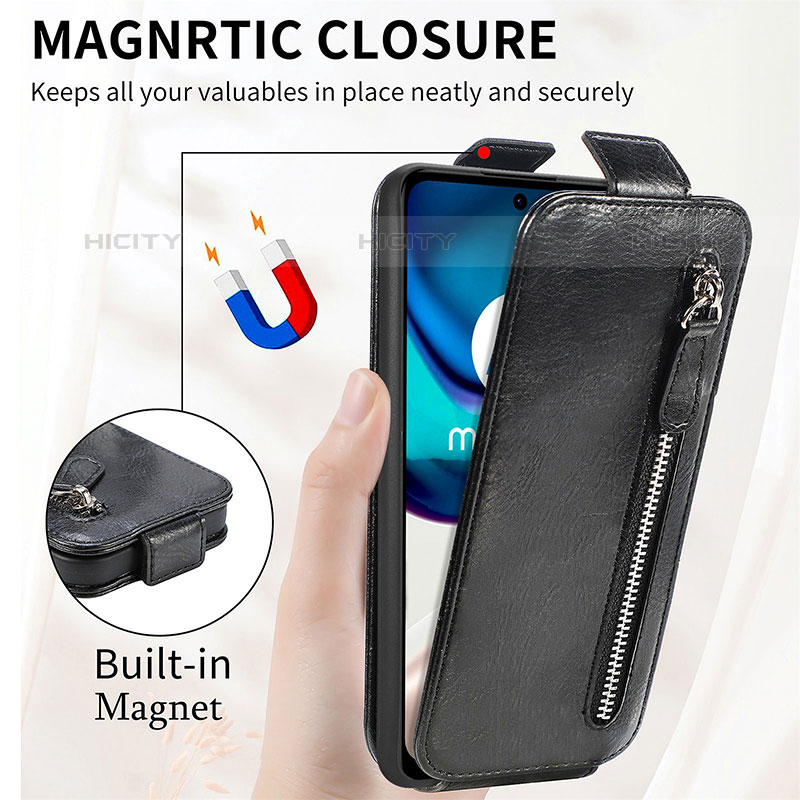 Handyhülle Hülle Flip Tasche Leder für Vivo iQOO Z6 5G