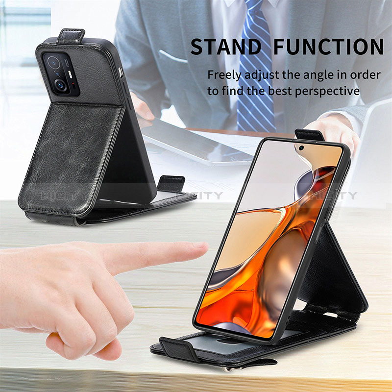 Handyhülle Hülle Flip Tasche Leder für Xiaomi Mi 11T 5G