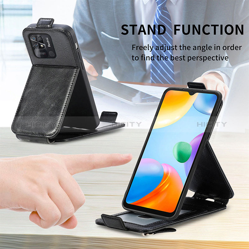 Handyhülle Hülle Flip Tasche Leder für Xiaomi Redmi 10 Power