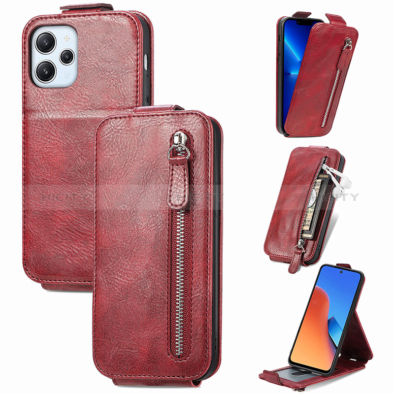 Handyhülle Hülle Flip Tasche Leder für Xiaomi Redmi 12 4G