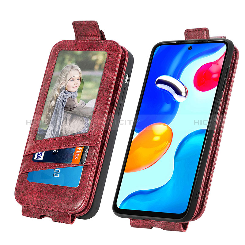 Handyhülle Hülle Flip Tasche Leder für Xiaomi Redmi Note 11S 4G groß