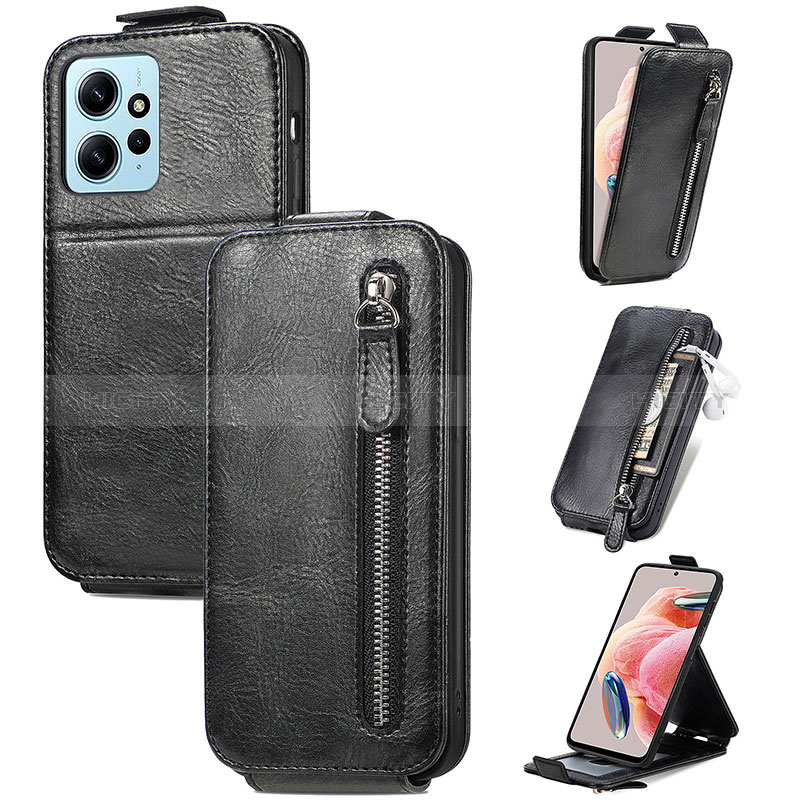 Handyhülle Hülle Flip Tasche Leder für Xiaomi Redmi Note 12 4G