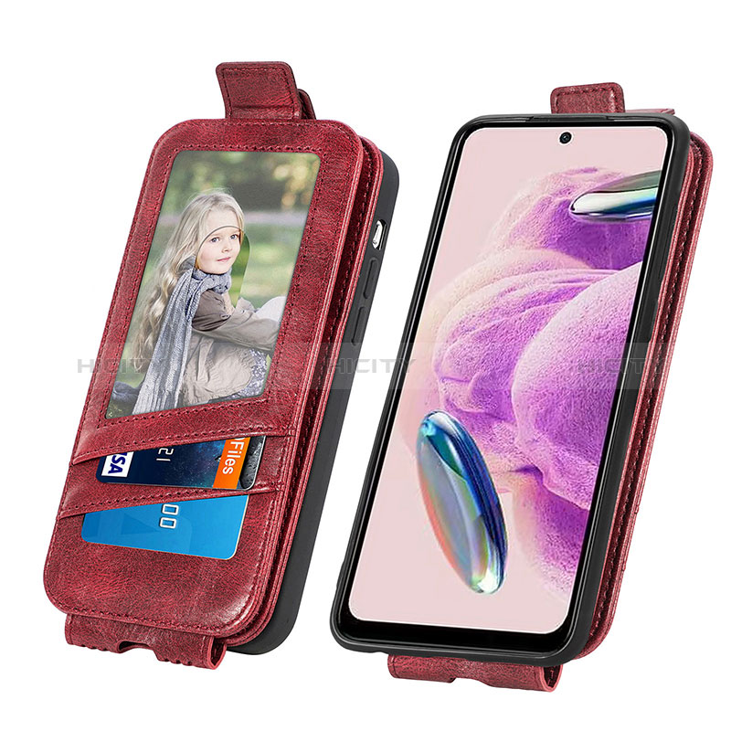 Handyhülle Hülle Flip Tasche Leder für Xiaomi Redmi Note 12S