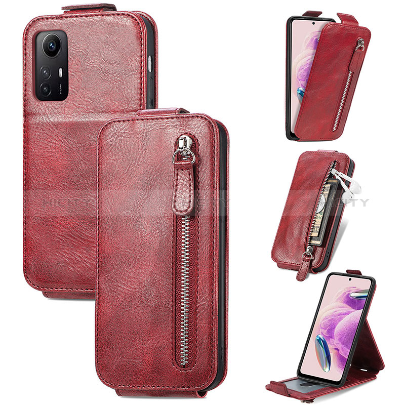 Handyhülle Hülle Flip Tasche Leder für Xiaomi Redmi Note 12S