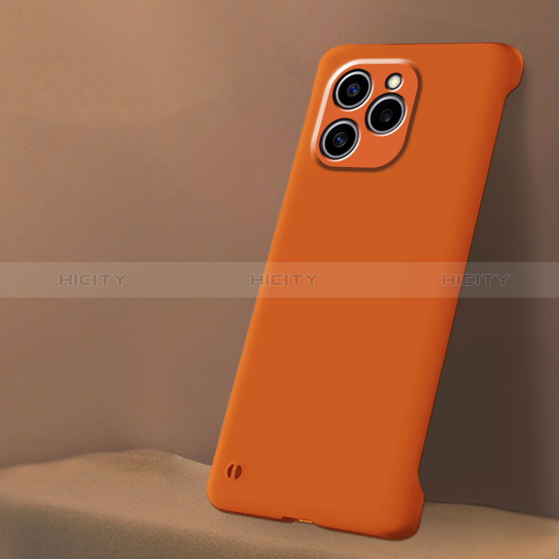 Handyhülle Hülle Hartschalen Kunststoff Rahmenlos Schutzhülle Tasche Matt für Huawei Honor 60 SE 5G Orange Plus