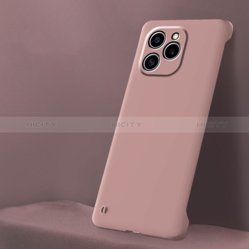 Handyhülle Hülle Hartschalen Kunststoff Rahmenlos Schutzhülle Tasche Matt für Huawei Honor 60 SE 5G Rosa Plus