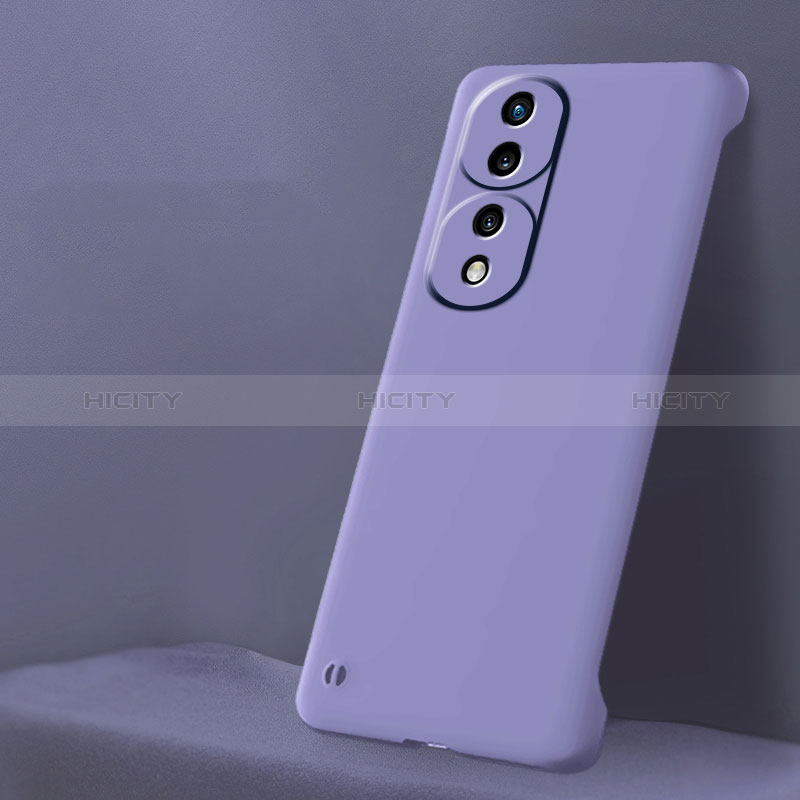 Handyhülle Hülle Hartschalen Kunststoff Rahmenlos Schutzhülle Tasche Matt für Huawei Honor 70 Pro 5G Violett