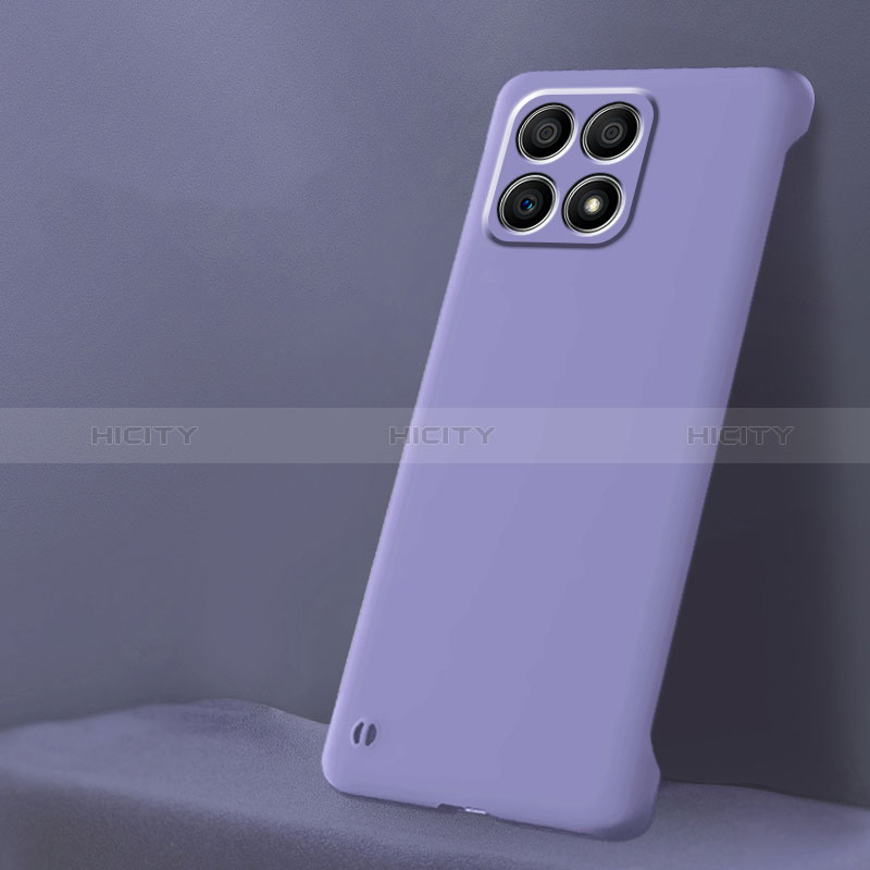 Handyhülle Hülle Hartschalen Kunststoff Rahmenlos Schutzhülle Tasche Matt für Huawei Honor X30i Violett